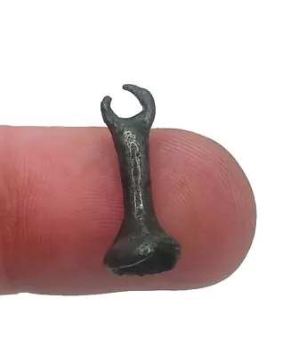 Roman - Medieval Pendant Bronze Metal Detecting Find (262) • £3