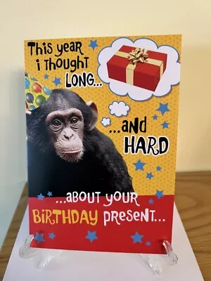 For Him Open Birthday Card Male Brother Friend Son Cousin Grandson Nephew Humour • £2.59