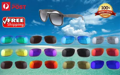 $25.99 • Buy New Rayban Justin 4165 Polarized Replacement Lenses Protection Sunglasses 54mm