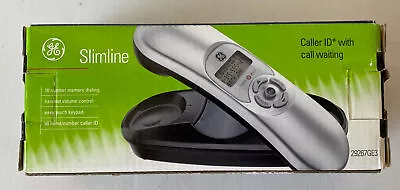 GE Corded Slimline 29267GE3-B Phone With Call Waiting Caller ID Tested Working • $15.53