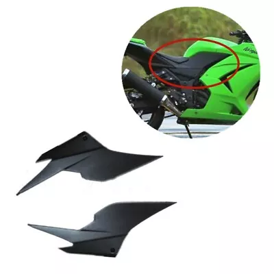 For KAWASAKI Ninja 250 2008-2012 Black Gas Tank Side Cover Panel Fairing • $59.85