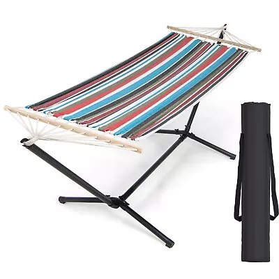 Hammock With Stand Heavy Duty Stand With Portable Hammock Carrying Case 150 Kg • £49.95