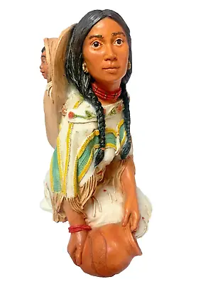 Castagna Minnihaha Native American Indian Maiden Figurine Statue Boxed • £64.90
