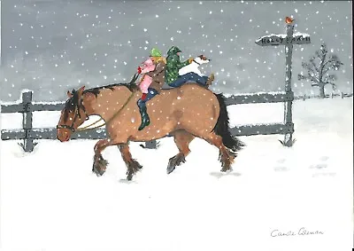 Horse Christmas Card • £3