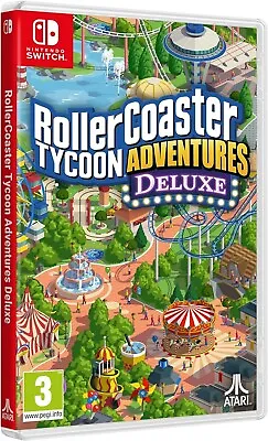 Rollercoaster Tycoon Adventures Deluxe Nintendo Switch PAL EU English Chinese • $79.70