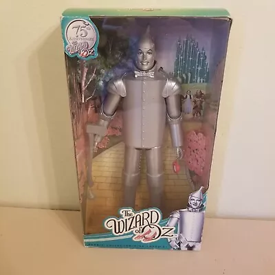 Barbie Tin Man Wizard Oz 75th Anniversary Doll Figurine Collectible Pink Label • $101.11