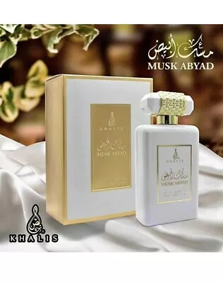 Musk Abyad EDP 100ML By Khalis Perfume Of Unisex • £12.99