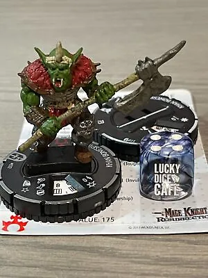 Mage Knight Heroclix Resurrection 022 Khan Bonespike Rare • $4