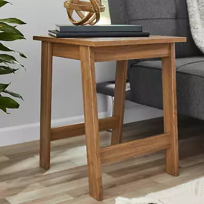 Small Square End Table Wooden Sofa Side Coffee Table Bedroom Bedside Nightstand • $18.89