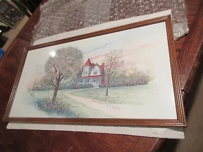 D. Morgan 1991 Artist Print  Hand Signed 1991   I Count My Blessings 31  X 18  • $365