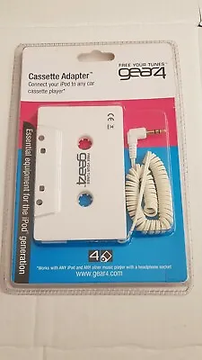 Car Cassette Tape Adapter 3.5mm AUX Audio Play Music For MP3/MP4/Mobile Phone • £9.99