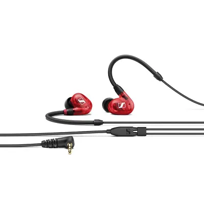$99.95 • Buy Sennheiser IE 100 PRO Professional In-Ear Monitoring Headphones Earphones, Red