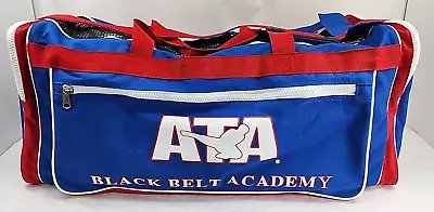 29  ATA Black Belt Academy Taekwondo Large Duffle Sparring Martial Gear Bag Only • $30