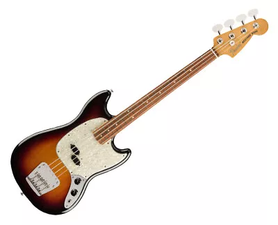Used Fender Vintera '60s Mustang Bass - 3-Color Sunburst W/ Pau Ferro FB • $899.99