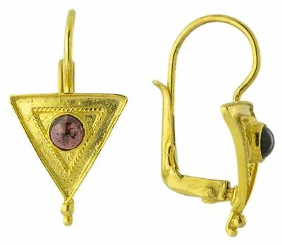 Marc Antony Garnet Earrings: Museum Of Jewelry • $89.95