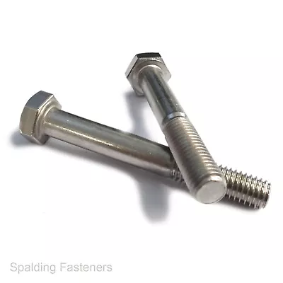 M7 X 1 Stainless Steel Hex Head Part Threaded Bolts Choose Your Length • £3.27