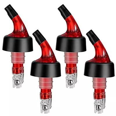 Measured Liquor Pourers 1.5 Oz Wine Bottle Pourers Automatic One Shot Two Sh... • $20.76