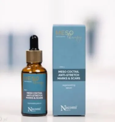 NACOMI Meso Therapy Regenerating Serum-Cocktail Against Scars /stretch Mark30ml • £10.75