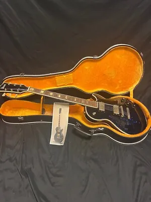 Early 70's Vintage Lawsuit Era Ibanez 2350 Black Beauty Les Paul Guitar W/OHSC • $1299