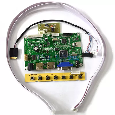 EDP Controller Board HDMI VGA LED For LP156WHB(TP)(A1) LP156WHB(TP)C1) 1366X768 • $19.80