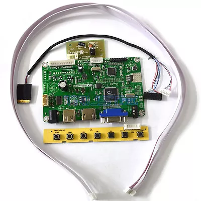 EDP Controller Board Kit HDMI VGA LCD LED For LTN140HL02-201 1920X1080 Panel DIY • $18.68