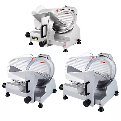 VEVOR Commercial Electric Meat Slicer Deli Food Cutter 8''/ 10  / 12  Blade • $345.49