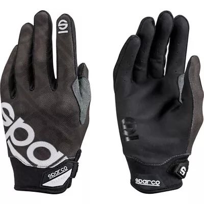 Sparco 002093NR2M MECA 3 Mechanics Gloves Black Medium • $39