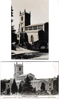 £1.35 • Buy Chipping Norton - Parish Church - 2 Old Post Cards 