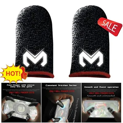 $2.50 • Buy 2/4Pc Phone Mobile Game Finger Sleeve Thumb Gloves Sweatproof Equipment For PUBG