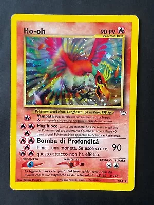 Pokemon Ho-oh 7/64 Neo Revelation Ita Holo No Charizard Card • $1.60