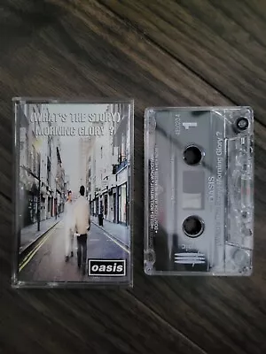 RARE Oasis -  What's The Story Morning Glory - Indonesian Cassette 1995 • $17.42