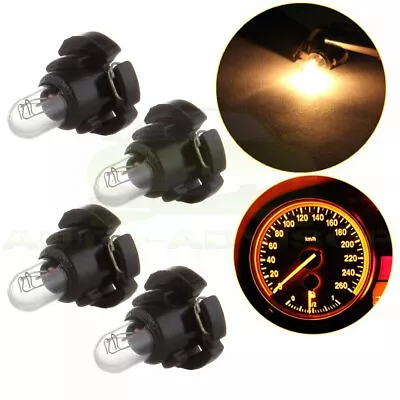 4Pcs T4.2/T4 Neo Wedge Bulb Warm White Car  HVAC Heater  Dash Climate Light Lamp • $7.99