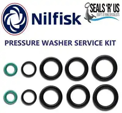 Nilfisk Pressure Washer Hose O-Ring O Ring Seal Service Kit 1st Class Post • £6.25