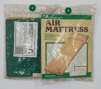Two (2) Vintage Academy Broadway Air Mattresses #930 - 30  X 74  • $76.75