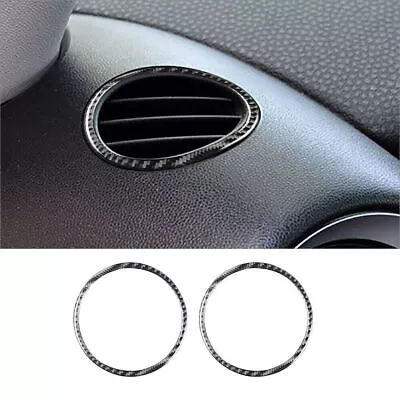 For Mini Cooper 2007-2010 Carbon Fiber Car Interior Defogger Vent Cover Trim 2* • $9.01