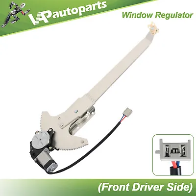 For Ford F150 F250 F350 Truck Bronco Front Left W/ Motor Power Window Regulator • $32.99