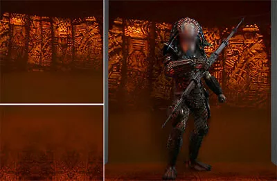 Ikea Detolf Diorama Backdrop~predator~ship2 For Hot Toys 1/6 Figure Mms173 Mms76 • $71.99