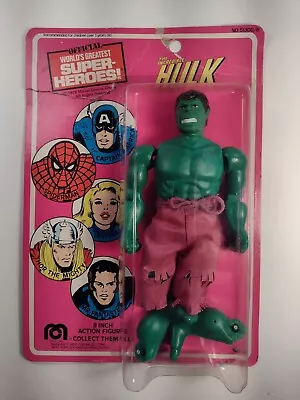 Mego Incredible Hulk 8  Action Figure 1978 In Sealed Original Package   • $95