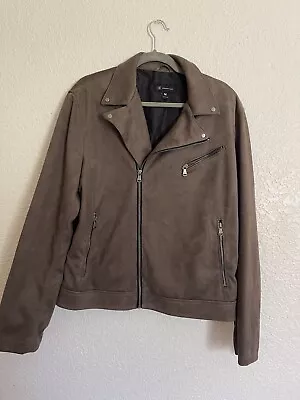 Faux Suede Moto Jacket Men • $15