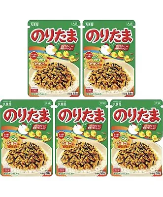 Marumiya Furikake Rice Seasoning Noritama 58g×5 From Japan Free Shipping • $34.99