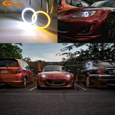 For Mazda Mx-5 Mx 5 Miata Roadster Ultra Bright Led Angel Eyes Kit Halo Rings • $22.41