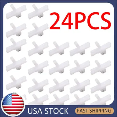 24 PCS Trim Panel Clip For Volkswagen Cabriolet 1985-1993 1.8L 155853585 • $8.46