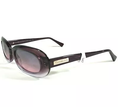 £114.80 • Buy Chopard Sunglasses C 560/00 V 6065 Purple Round Oval Frames W Pink Purple Lenses