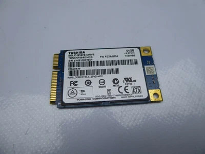 £43.54 • Buy MSI GE70 2OE Toshiba Msata SSD 64GB Hard Drive THNSNF064GMCS#4429