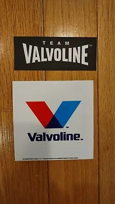 VALVOLINE OIL DECAL STICKERS ORIGINAL DRAG Racing F1 NASCAR Team Valvoline  • $7