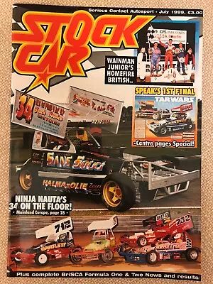 Stock Car Magazine- Brisca F1 And F2 - July 1999 • £1.99