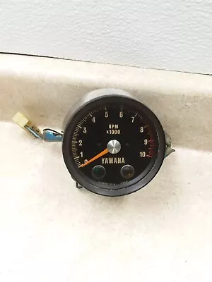 Yamaha XS1 XS650 EARLY Plastic Style Tachometer Rare 1971 Only PA AP- • $395