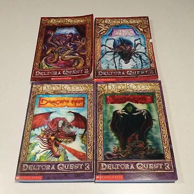 4 Deltora Quest Books From Series 2 & 3 By Emily Rodda (not Complete) • $24.95