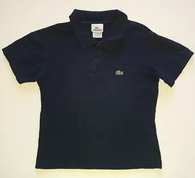 £9.99 • Buy Women's LACOSTE Cropped Polo Shirt Size U.K 8