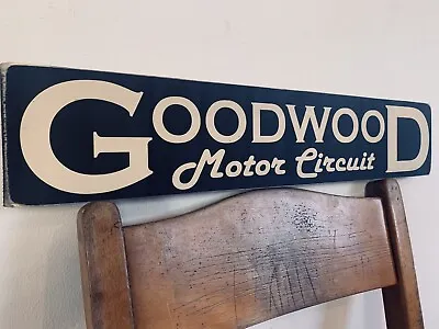 £24.95 • Buy Goodwood Sign Race Circuit Motor Vintage Style Wooden Plaque Garage Signs Cars